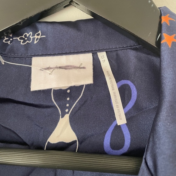 Urban Outfitters Out From Under Starry Night Sleep Shirt Size XS - Picture 4 of 4